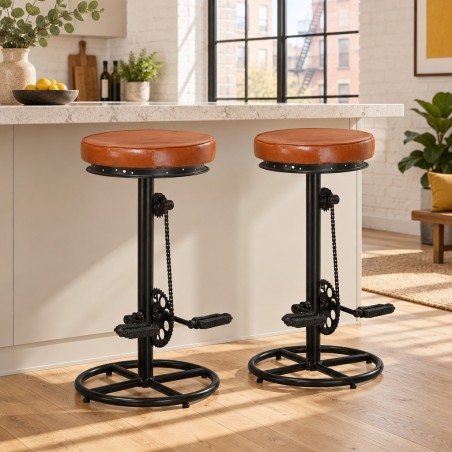 Tabourets de bar Moultrie — mise en situation