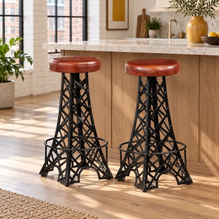 Tabourets de bar Provost — mise en situation