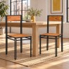 Chaises Rodney — mise en situation