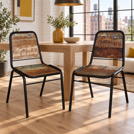 Chaises Bedell — mise en situation
