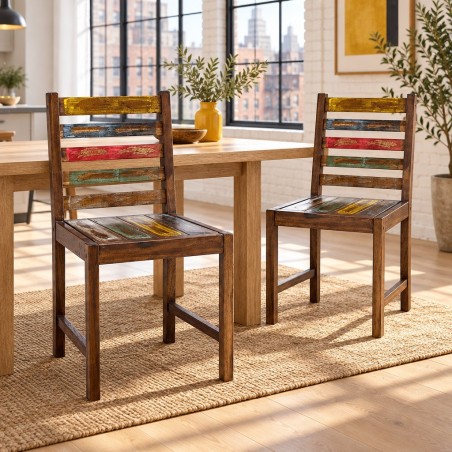 Chaises Huron — mise en situation