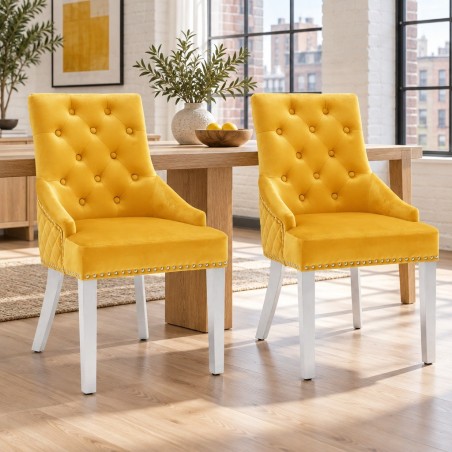Chaises Claremont — mise en situation