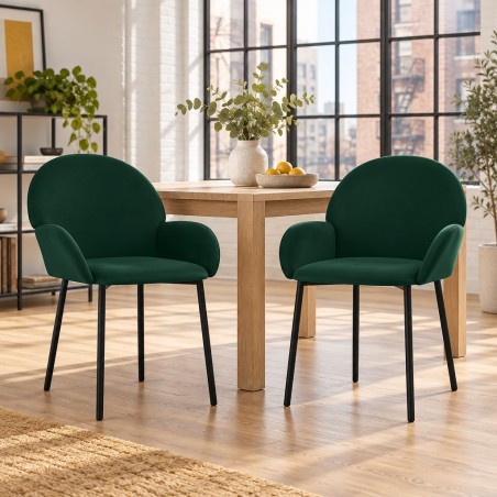 Chaises Columbus — mise en situation