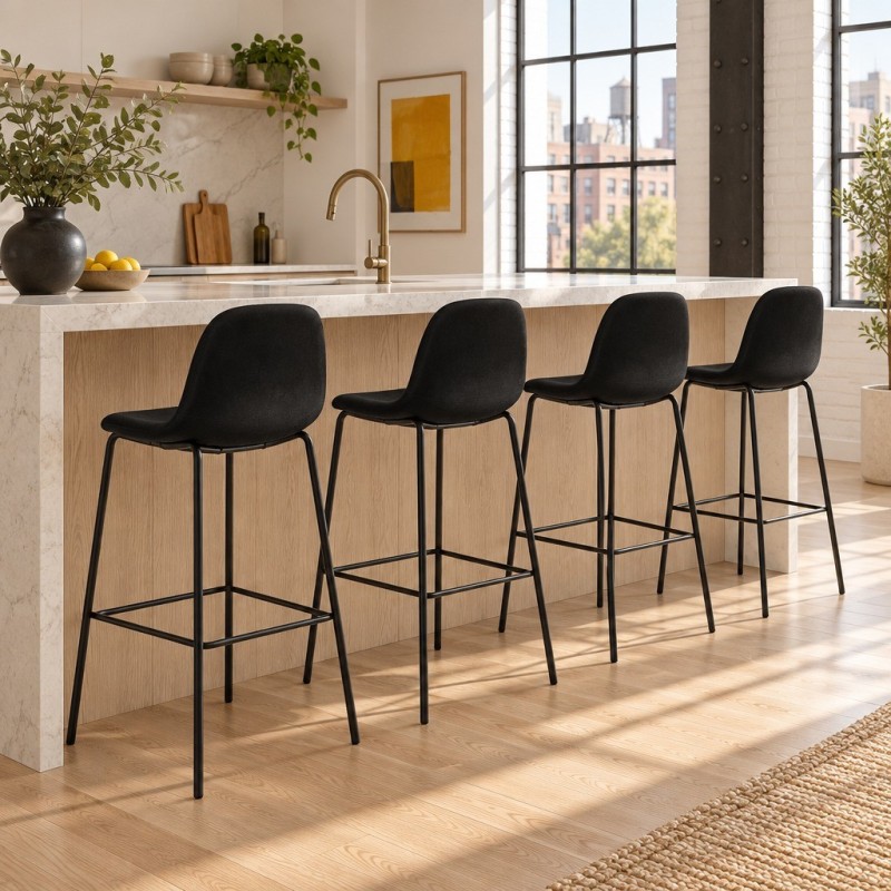 Tabourets de bar Newel — mise en situation