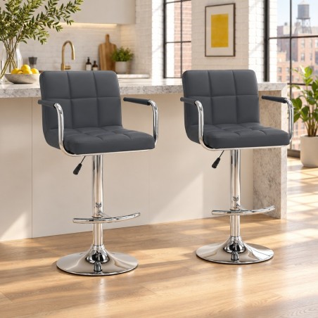 Tabourets de bar Doughty — mise en situation