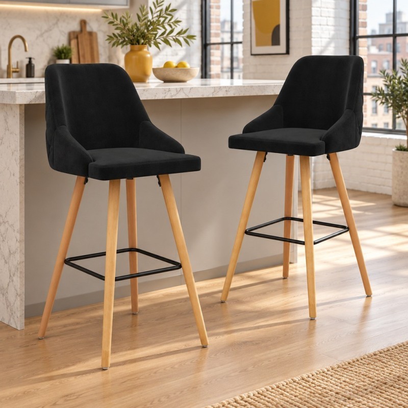 Tabourets de bar Furman — mise en situation