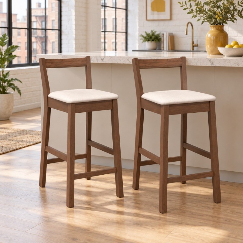 Tabourets de bar Coffey — mise en situation