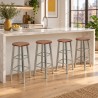 Tabourets de bar Vine — mise en situation
