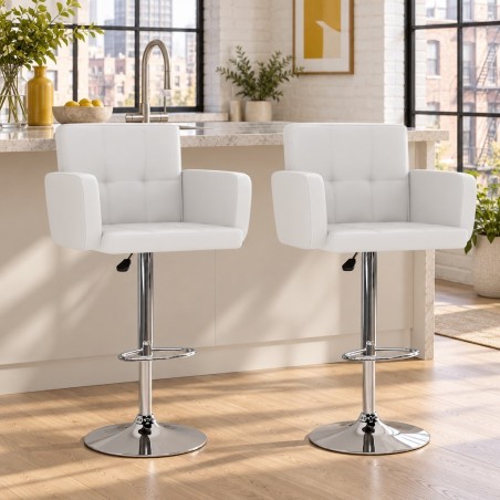 Tabourets de bar Hopkinson — mise en situation
