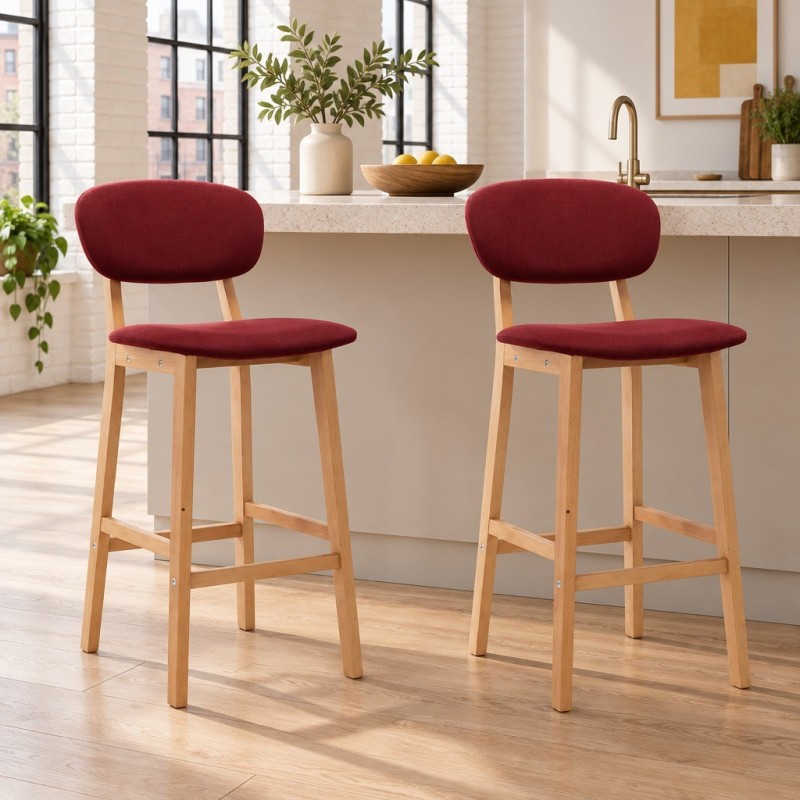 Tabourets de bar Patchen — mise en situation