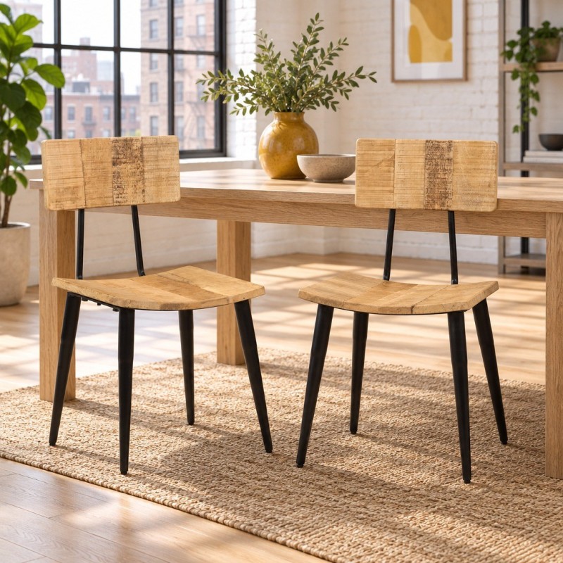 Chaises Berry — mise en situation