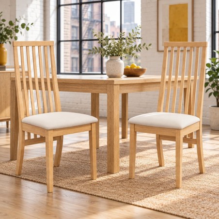 Chaises Willoughby — mise en situation