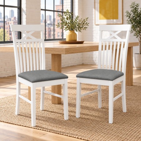 Chaises Heyward — mise en situation