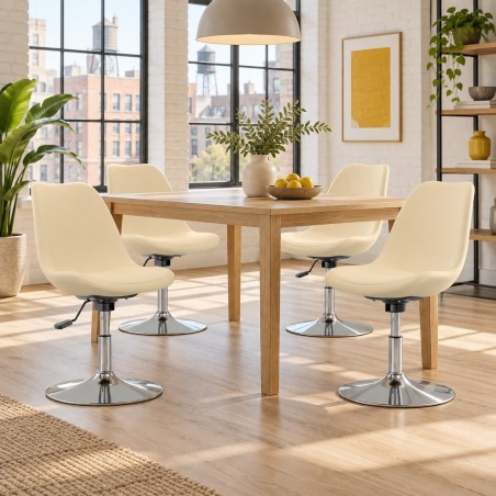 Chaises pivotantes Sands — mise en situation