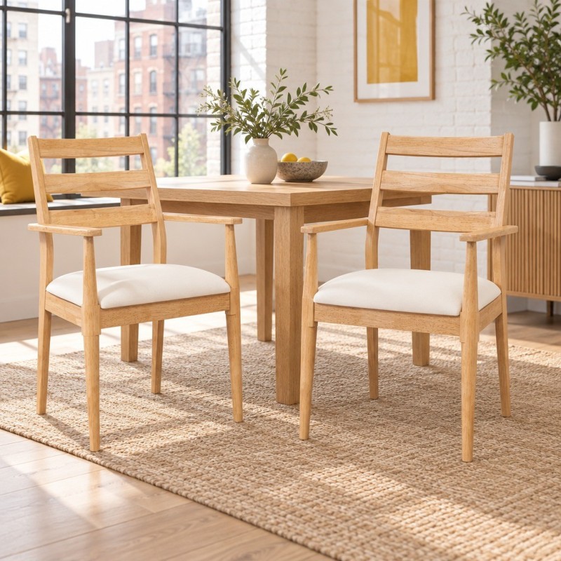Chaises Macon — mise en situation
