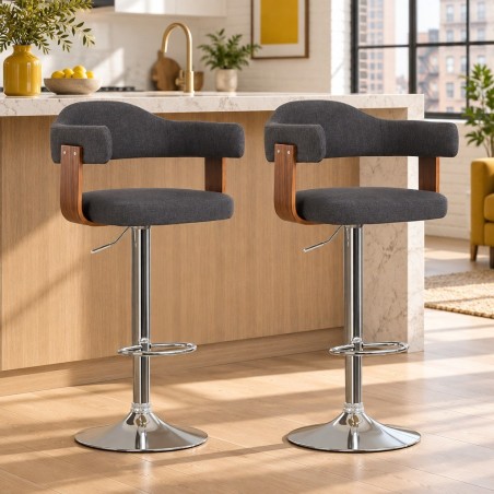 Tabourets de bar Buckingham — mise en situation