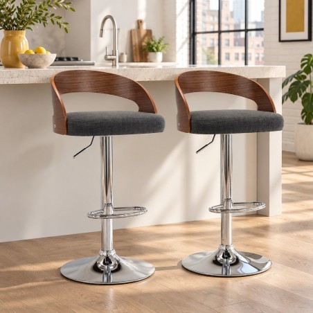 Tabourets de bar Ditmas — mise en situation