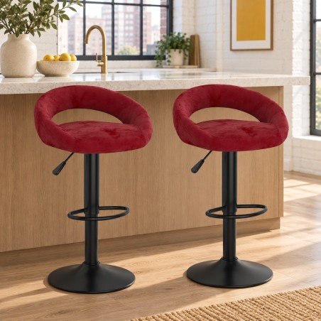 Tabourets de bar Fenimore — mise en situation