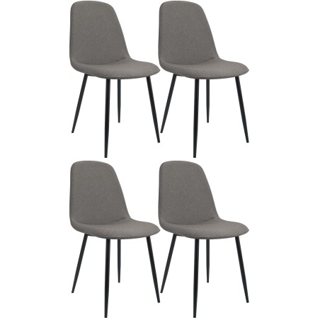 Chaises Wardour — Tissu · Gris clair