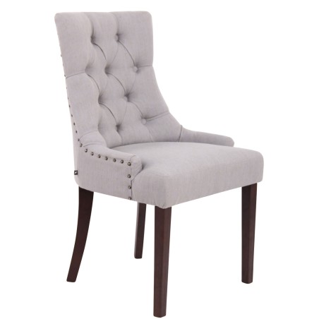 Chaise Beak — Tissu · Gris