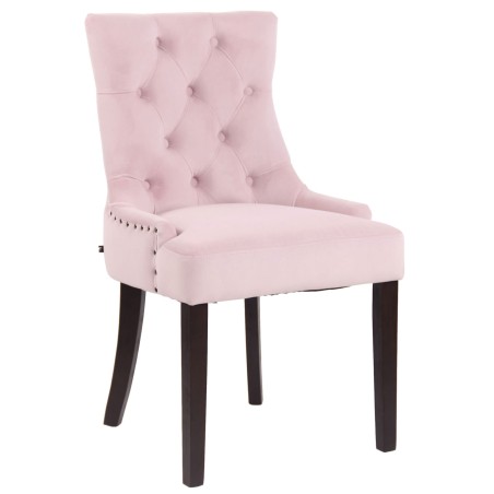 Chaise Beak — Velours · Rose