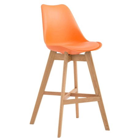 Tabouret de bar Golden — Plastique · Orange