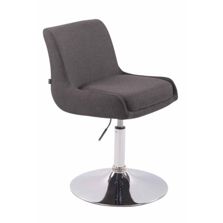 Fauteuil Pigalle — Tissu · Gris foncé