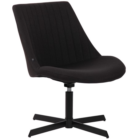 Fauteuil Oberkampf — Tissu · Noir