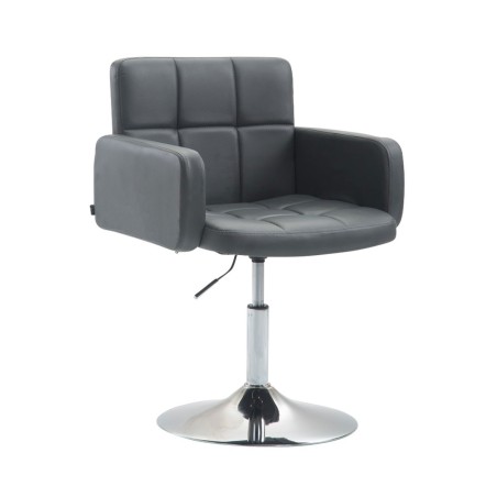 Fauteuil Lafayette — Similicuir · Gris