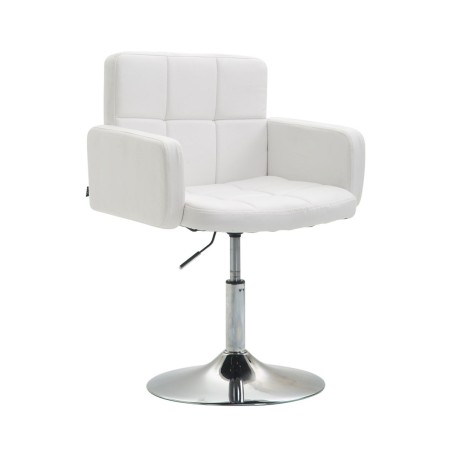 Fauteuil Lafayette — Similicuir · Blanc