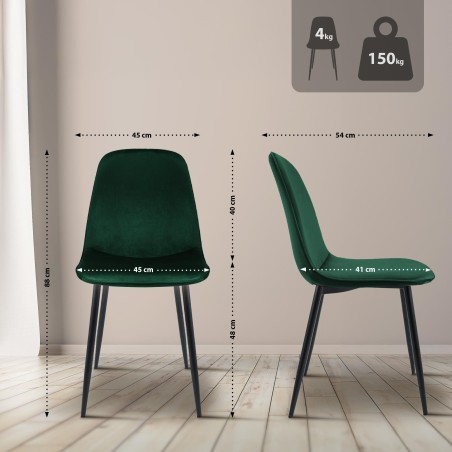 Chaises Wardour