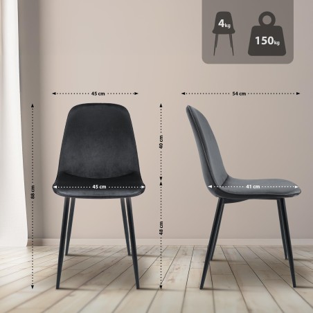 Chaises Wardour