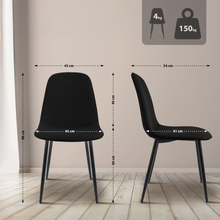 Chaises Wardour