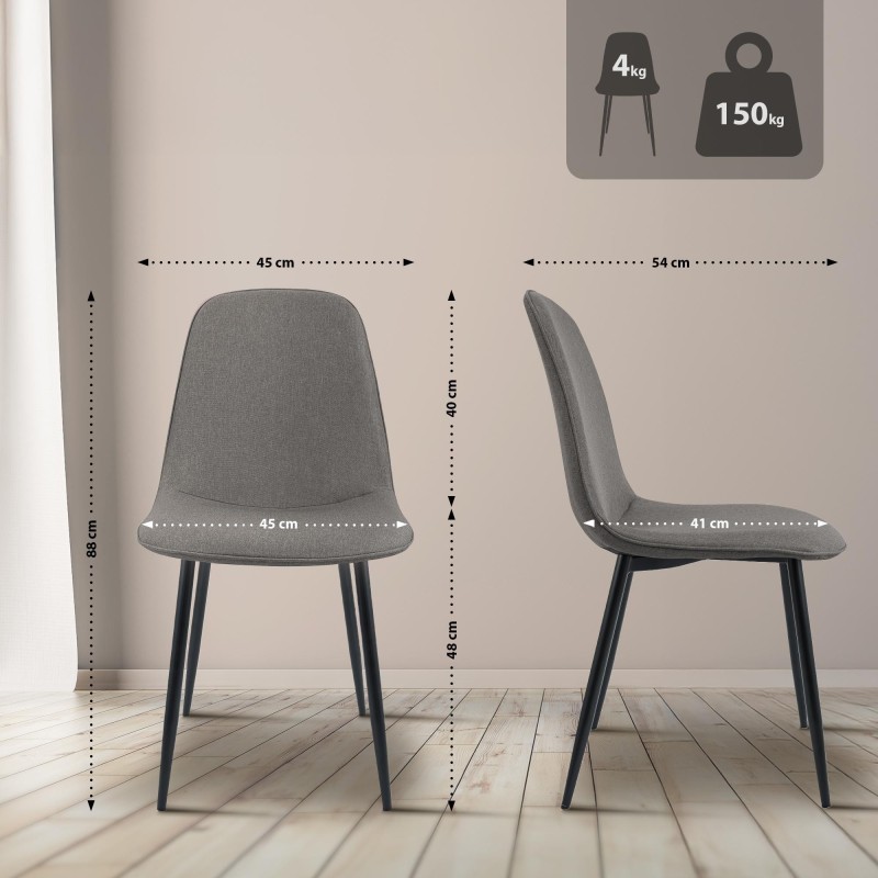 Chaises Wardour