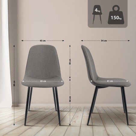 Chaises Wardour