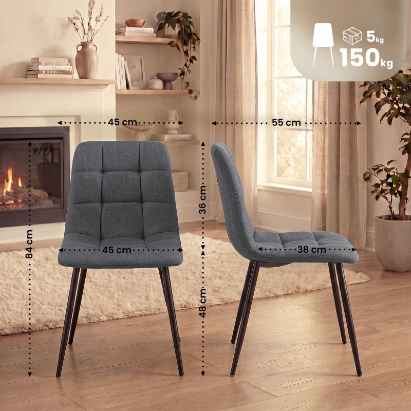 Chaises Carnaby