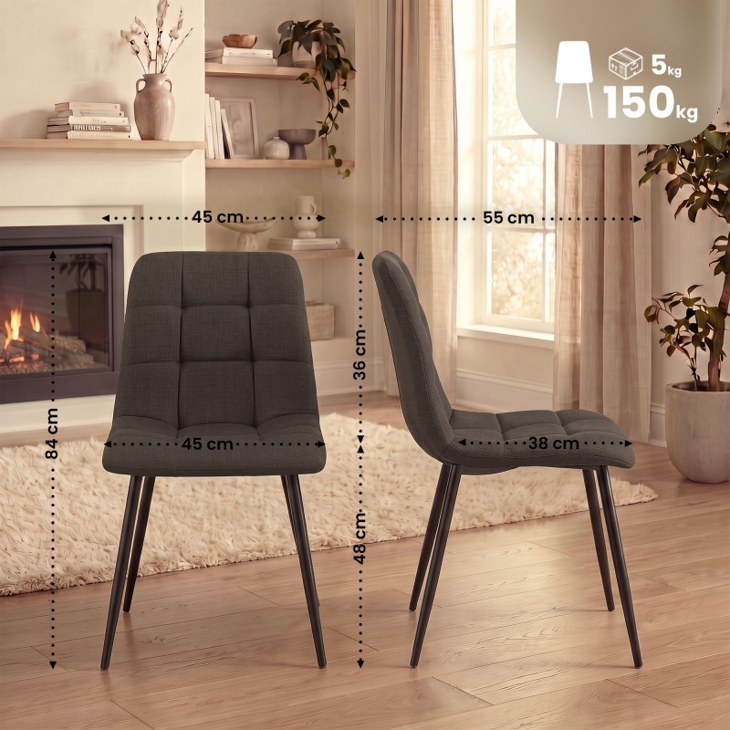 Chaises Carnaby