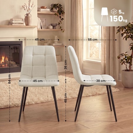 Chaises Carnaby