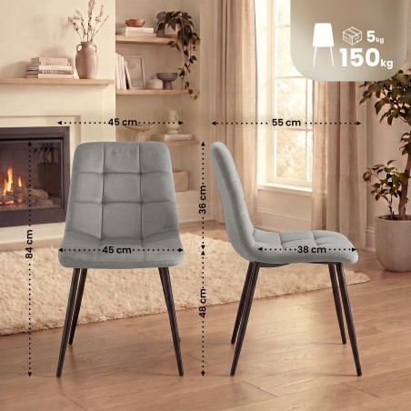 Chaises Carnaby