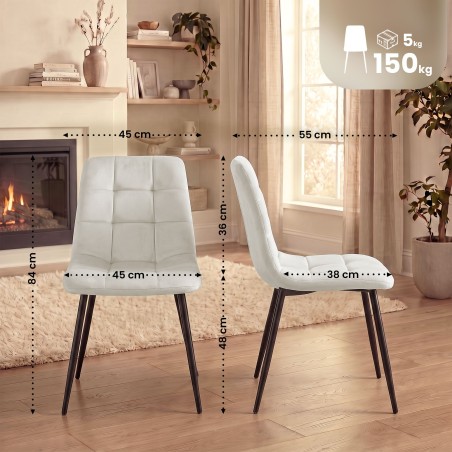 Chaises Carnaby