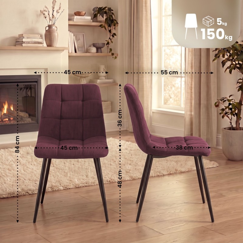 Chaises Carnaby