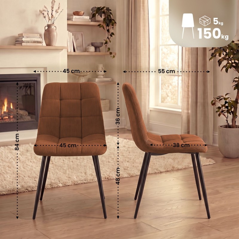 Chaises Carnaby