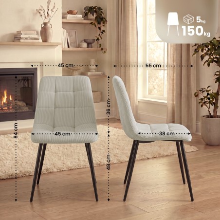 Chaises Carnaby