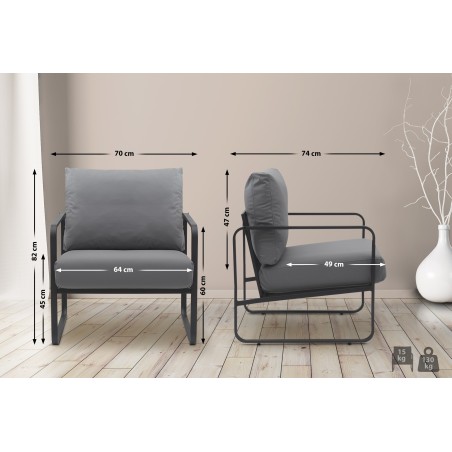 Fauteuil Odéon