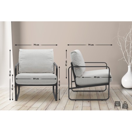 Fauteuil Odéon