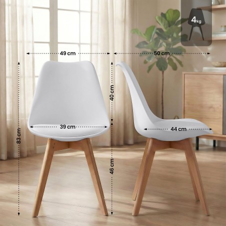 Chaises Duane