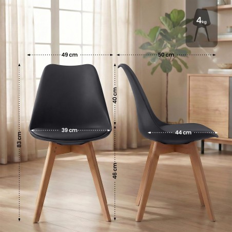 Chaises Duane