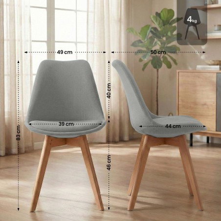 Chaises Duane