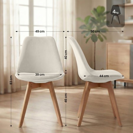 Chaises Duane