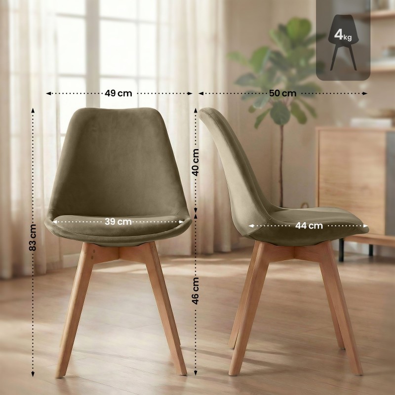 Chaises Duane